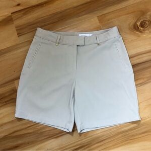 Lady Hagen Essentials. Khaki Golf Short Pockets Bell Loops Size 6